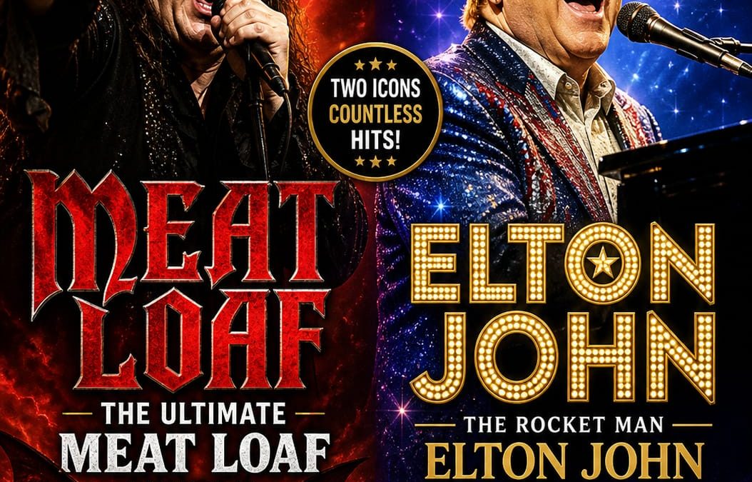 Lee Brady as Elton John & Meatloaf